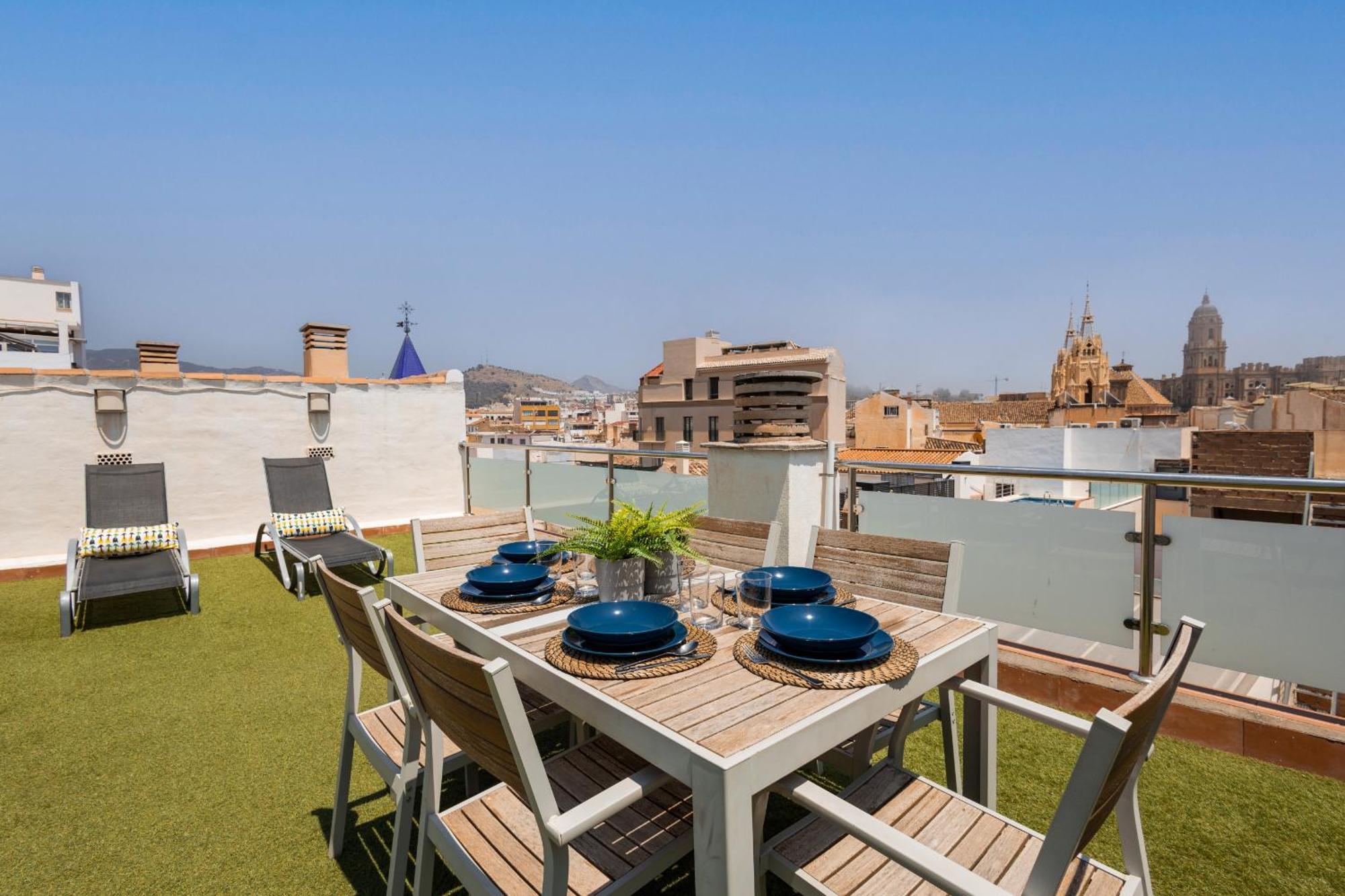 Apartament C103 - Sunny Terrace, Old Town Views Malaga Zewnętrze zdjęcie